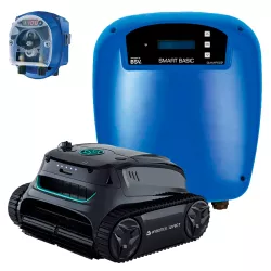 BSV Seko Zodiac Electrolyseur au sel Smart Basic 25 g/h + régulateur de pH Dinamik + 20 XA