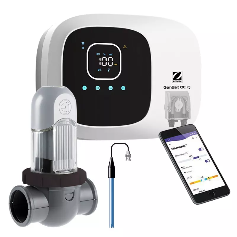 Zoutchlorinator Zodiac GenSalt OE iQ pH Evo 12 g/h