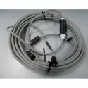 Replacement cleaner Aquatron 18 meter grey float cable with swivel