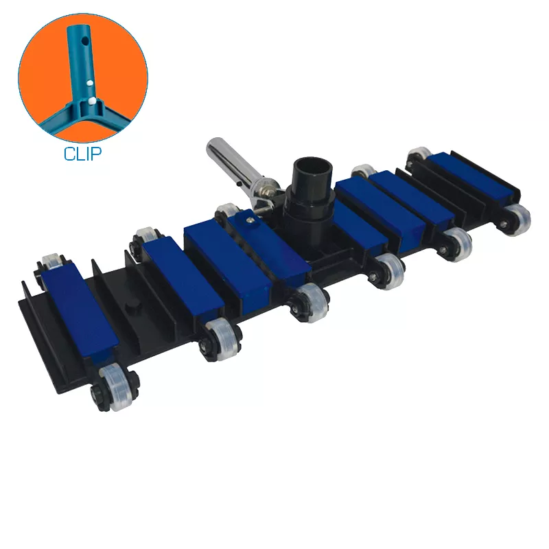 Limpiafondos manual flexible Super-Pro 22" (50 cm) Flex Vac fijación clip