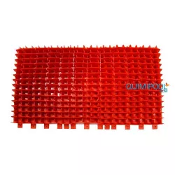 Cepillo PVC rojo Dolphin 3001