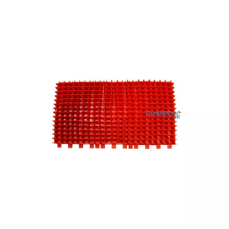 Cepillo PVC rojo Dolphin 3001