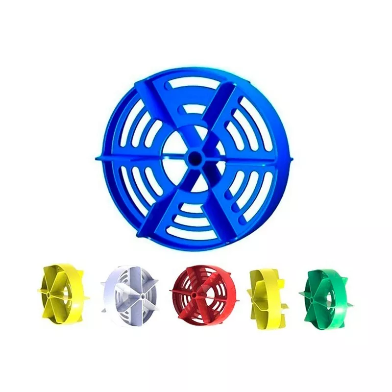 Corchera para piscinas modelo Sydney 25 mts amarillo-rojo