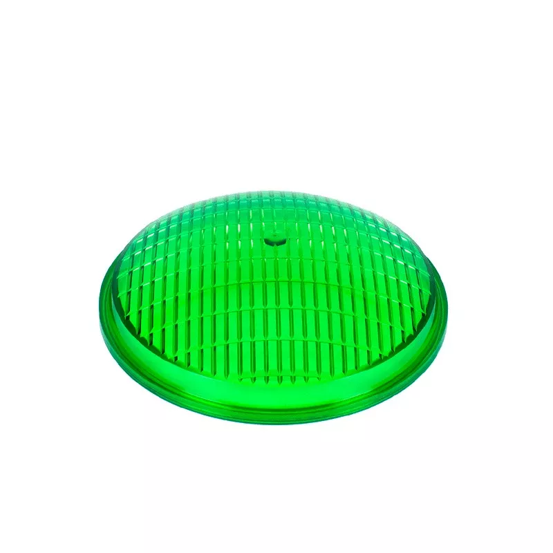 Lentes para focos extraplanos de piscinas verde