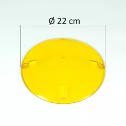 Lentes para focos empotrados de piscinas amarilla