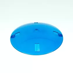 Lentes para focos empotrado de piscinas azul