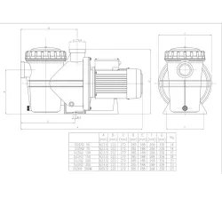 Bomba piscina Espa Silen 2 100M