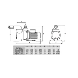 Bomba piscina Espa Niper 1 350M