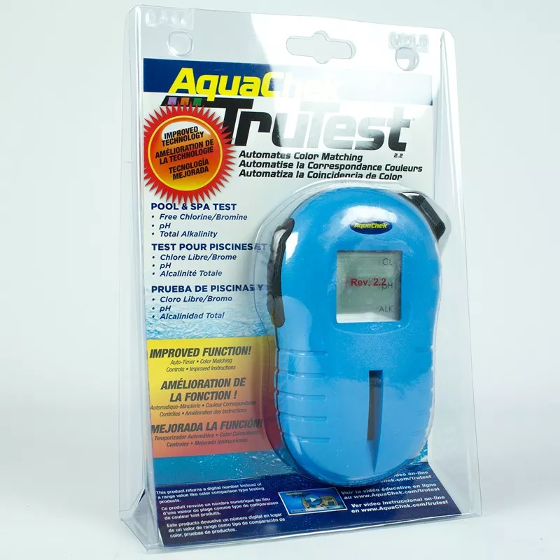 Estuche Aquacheck TruTest medidor digital CL/PH