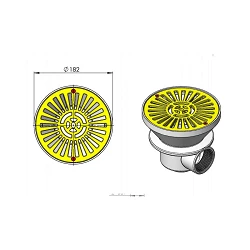 Sumidero redondo 2" AstralPool