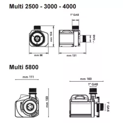 Bomba de fuente Sicce Multi 4000