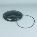 Spare filter Astralpool Black cover D.220 with gasket