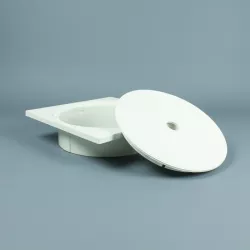 Tapa Circular con Aro para Regulador de Nivel