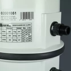 Dosificador de cloro s