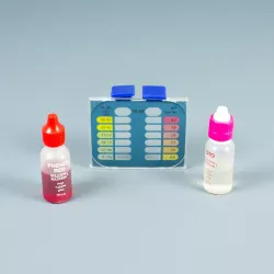 Estuche Comprobador de cloro bromo y ph
