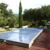 Cubierta extraplana para piscina modelo 6 de 8 x 4 motorizada