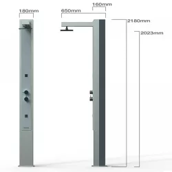 Ducha solar Iguazú Astralpool