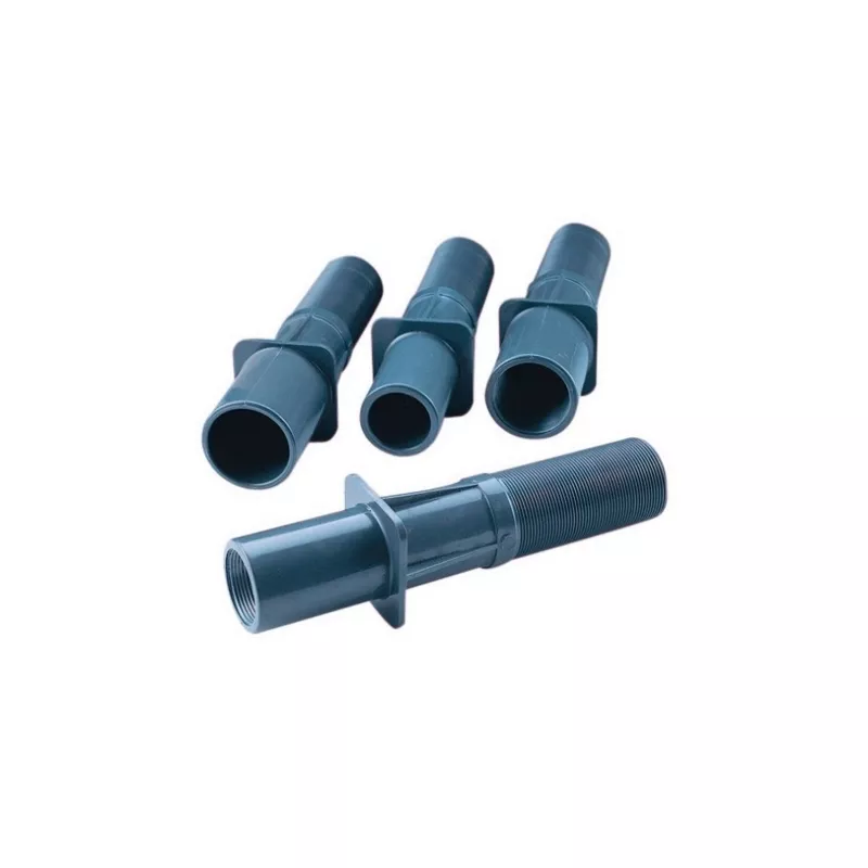 Pasamuros PVC color gris 300 mm longitud 00324