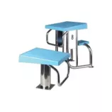 Os nadadores clássicos começam no pódio