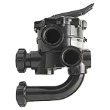 Pièces détachées vanne de sélection Hayward côté vanne de sélection 1" 1/2