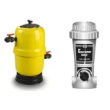 Replacement chlorine and bromine dosing units