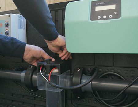 Instalación independiente clorador BSV QuickSalt