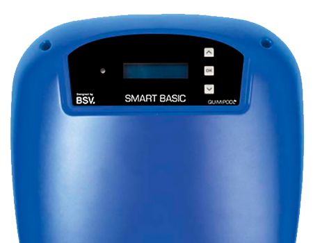 Display digital. Carcasa inclinada diseñada para una mejor visualización.