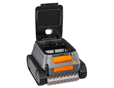 Filter with 4 litre capacity and top access for easy handling.