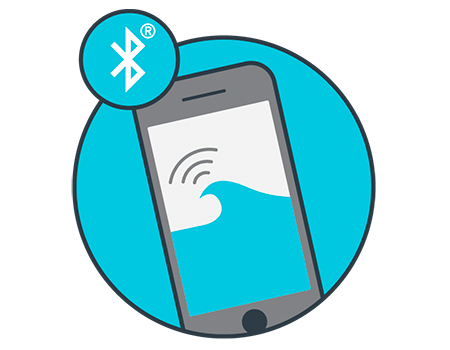 App My Dolphin Plus Dolphin Carrera 40i Con la tecnología Bluetooth App MyDolphin Plus para programar y controlar los programas de limpieza, temporizador semanal, selector de ciclo, retardo de inicio, navegación manual y registro.