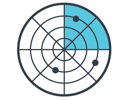 El sistema de escaneo utiliza un avanzado software de navegación. Gracias a él el robot realiza un preciso escaneo del tamaño de su piscina, lo que garantiza una cobertura óptima y una limpieza eficiente.