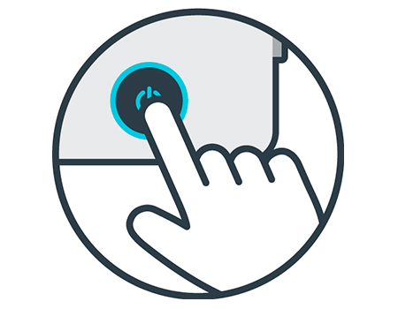 El robot Dolphin Carrera cuenta con una fuente de alimentación de bajo consumo y fácil uso: tan solo hay que pulsar un botón para poner el limpiafondos en marcha.