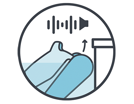 Todos los limpiafondos de la gama Carrera cuentan con un sistema de liberación rápida de agua. Gracias a esto se facilita la extracción y la manipulación del robot dentro y fuera del agua.