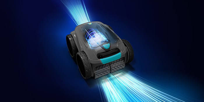 Gli ingegneri di Zodiac sono stati pionieri nell'implementazione dell'aspirazione ciclonica nei loro pulitori per piscine. La tecnologia di aspirazione ciclonica crea un vortice ad alta potenza all'interno del filtro, che mantiene lo sporco in sospensione, evitando che si attacchi alle pareti del filtro e si intasi, mantenendo così le prestazioni di pulizia.