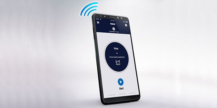 La app iAqualink permite controlar a distancia varias funciones del limpiafondos Zodiac 30 XA iQ.