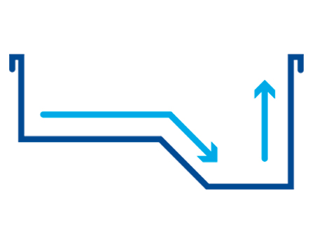 El ZODIAC 30 XA iQ limpia fondo, paredes y línea de flotación.