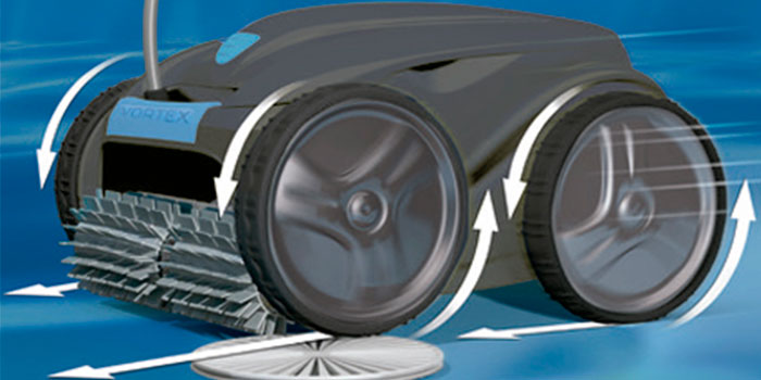 Questo robot pulitore per piscine Zodiac è perfetto per la manutenzione di piscine private interrate fino a 12 x 6 m; potete utilizzarlo indipendentemente dalla forma della vostra piscina grazie al suo design eccezionale che consente la pulizia di piscine rettangolari, ovali, rotonde e a forma libera. Per fondo piatto, pendenza dolce, pendenza composta, punta di diamante